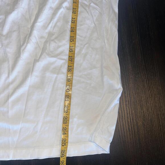 Sandro Paris Men's Slim Fit Crewneck Pullover T-Shirt Short Sleeve White Small - Picture 6 of 6